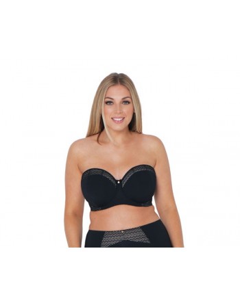 Curvy Kate Deluxe Strapless // Multiway Beha Grote Cupmaten - Black/Almond