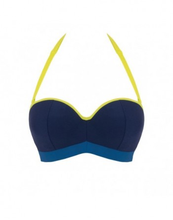 Curvy Kate Swim Maya Bandeau Bikini Beha Grote Cupmaten - Blue Mix - CS4641