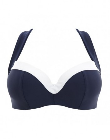 Panache Swim Anya Cruise Haut De Bikini Multiposition Grandes Tailles De Bonnet - Bleu/Blanc - SW1094