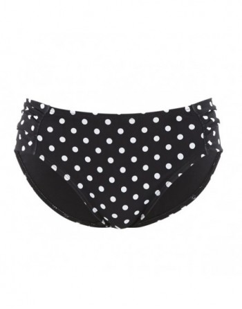 Panache Swim Anya Spot Bas De Bikini Petites - Grandes Tailles 34-46 - Noir&Blanc - SW1019