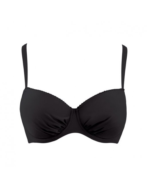 Curvy Kate Swim Jetty Voorgevormde Bikini BH Grote Cupmaten - Zwart - CS3611