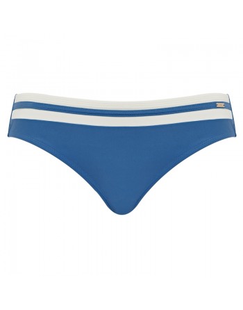 Panache Swim Portofino Bas De Bikini Petites - Grandes Tailles 34-46 - Denim/Ivoire - SW1216