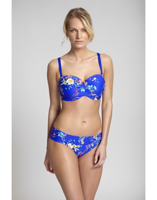 Panache Swim Florentine Bas De Bikini - Cobalt Floral - SW1059