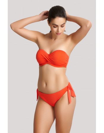 Panache Swim Echo Bas De Bikini À Nouer 34-46 - orange - SW1328
