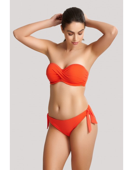 Panache Swim Echo Bas De Bikini À Nouer 34-46 - orange - SW1328
