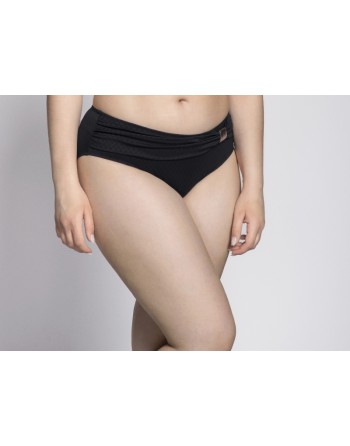 Ulla Dessous Saint-Tropez Bikini Slip Kleine - Grote Maten - 36-56 - Zwart - 9132