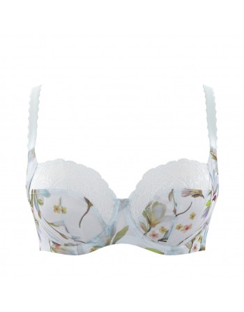 Panache Jasmine Soutien-Gorge Balconnet Petites Et Grandes Tailles EU60 à 85 Bonnet D à K - Pastel Floral - 6951