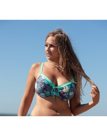 Plaisir Badmode Ocean Bikini Beha Kleine - Grote Maten C - H / T. 90-105 - Light - T0025