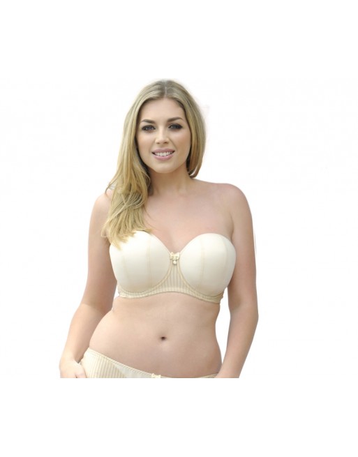 Curvy Kate Luxe Strapless/Multiway Beha Grote Cupmaten - Biscotti - CK2601