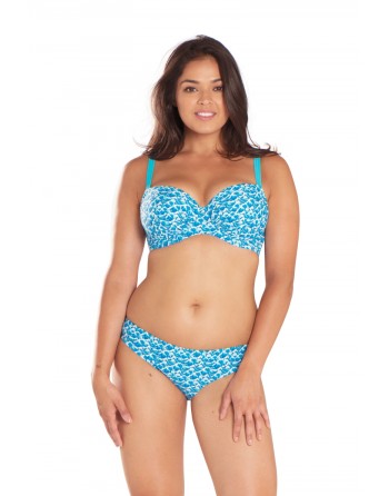 Curvy Kate Swim Riptide Lage Bikini Slip - Blue Print - CS4805