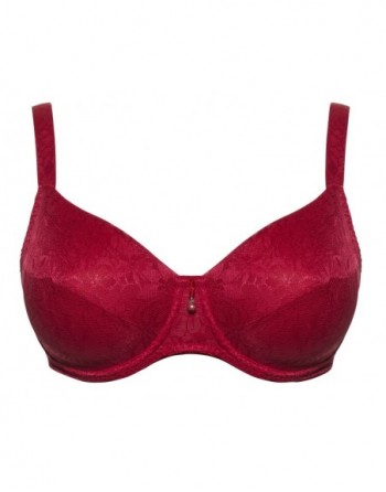 Ulla Dessous Alice Hele Cup BH Grote Cupmaten H tot I / T. EU70 Tot 110 - Rood - 3826