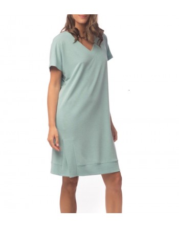 Señoretta Robe Homewear Petites - Grandes Tailles M - XXL - Turquoise - 221324