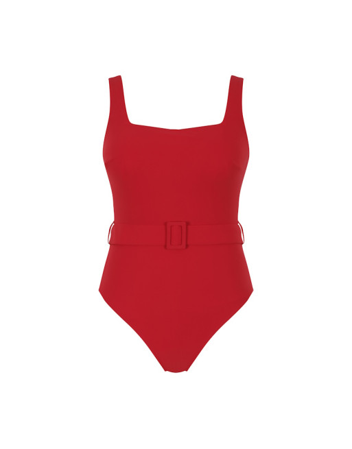 Panache Swim Rossa - Serena - Maillot De Bain Petites Et Grandes Tailles EU65-85 Bonnet D à K - Rossa/Red - SW1750