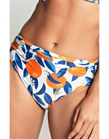 Panache Swim Sicily Bas De Bikini Midi Petites Et Grandes Tailles EU34 à 46 - Sicily Print - SW1729