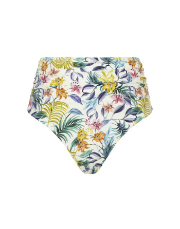 Panache Swim Botanical - Hoge Bikini Slip Kleine - Grote Maten EU34 Tot 48 - Floral Print - SW1679