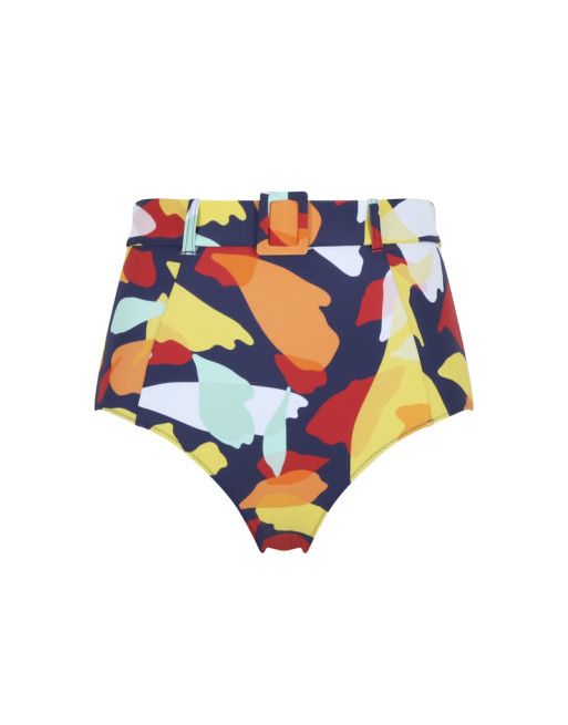 Panache Swim Puglia Hoge Bikini Slip Kleine En Grote Maten EU34 Tot 46 - Puglia Print - SW1845